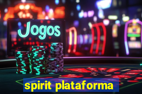 spirit plataforma